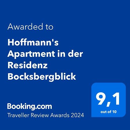 Hoffmann'S Apartment In Der Residenz Bocksbergblick Goslar Ngoại thất bức ảnh